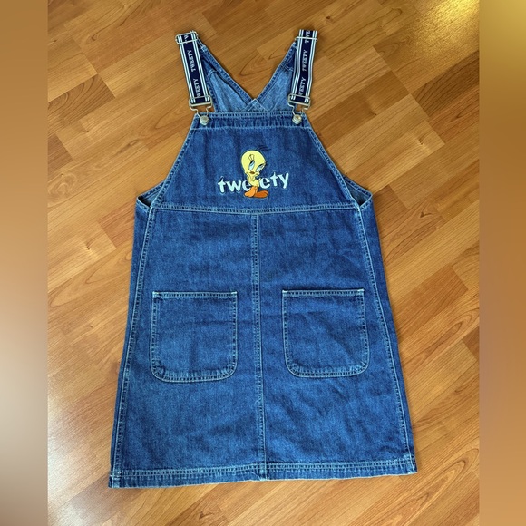 Warner Bros. Denim - WB Warner Bros Studio Store Overall Jean TWEETY.